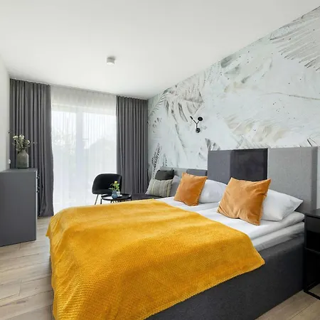公寓 Perlowa Przystan Eleganckie Studio Z Parkingiem W Kolobrzegu By Noclegi Renters 科沃布热格