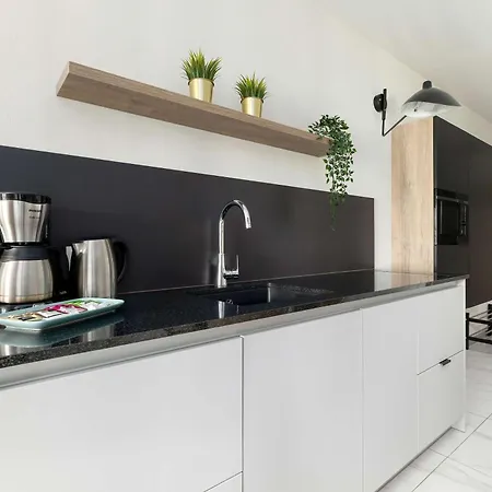 公寓 Perlowa Przystan Eleganckie Studio Z Parkingiem W Kolobrzegu By Noclegi Renters *
