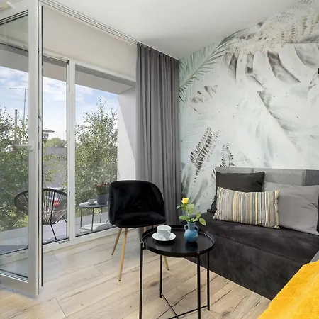 公寓 Perlowa Przystan Eleganckie Studio Z Parkingiem W Kolobrzegu By Noclegi Renters *