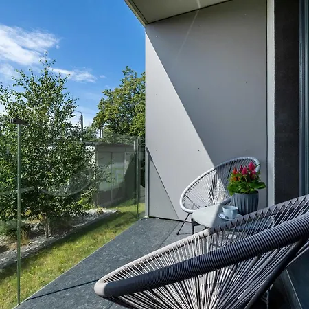 公寓 Perlowa Przystan Eleganckie Studio Z Parkingiem W Kolobrzegu By Noclegi Renters